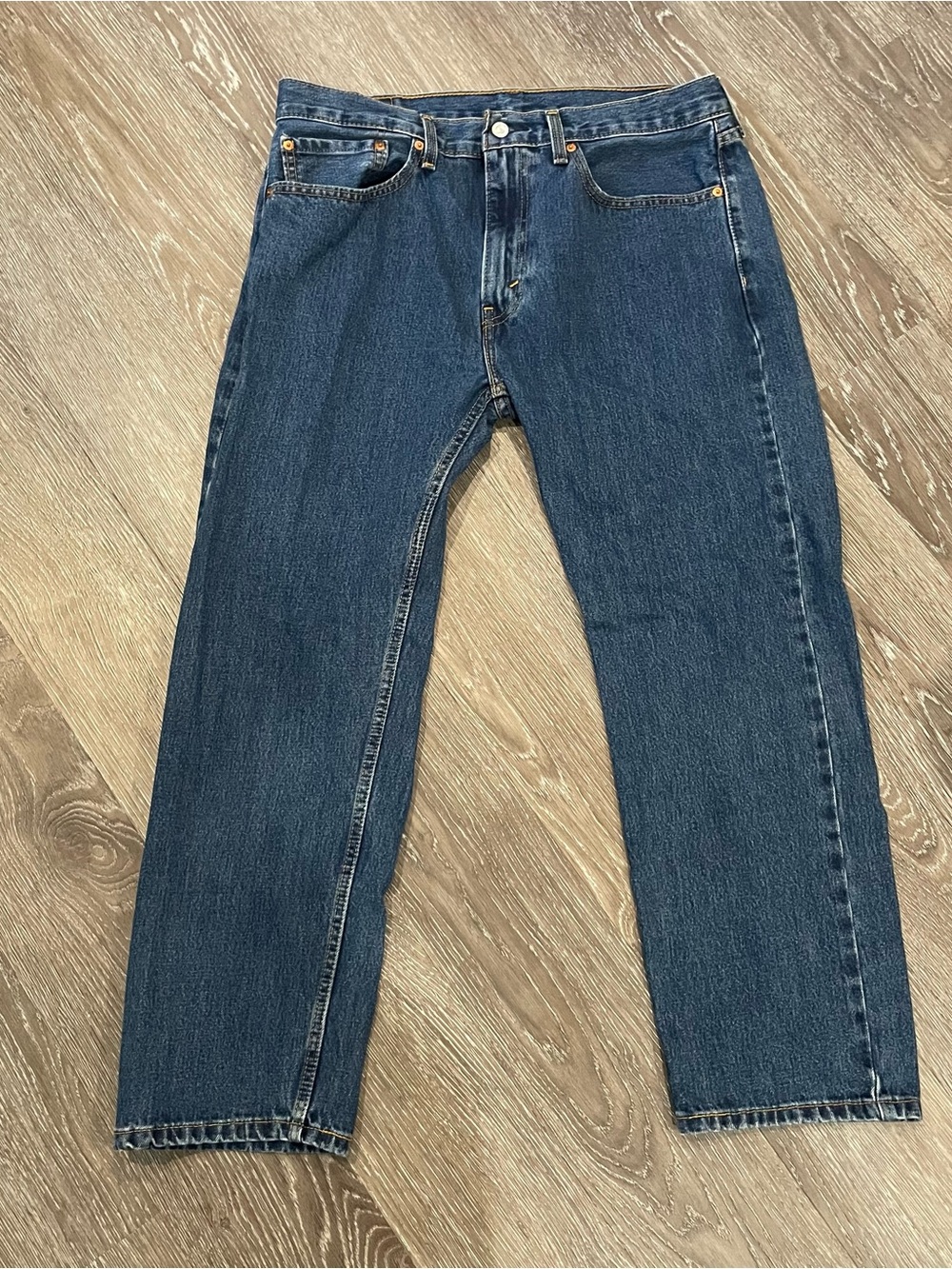 Levi's 505 Men's Dark Blue Straight Jeans